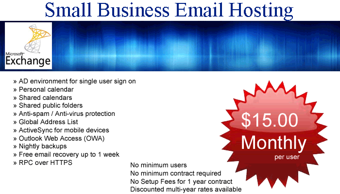 Small Business Email Hosting